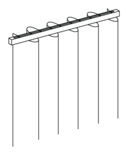 Ripple Fold Colourvue Drapes
